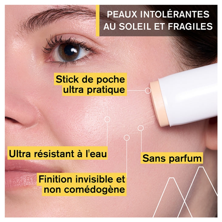 Uriage Bariésun SPF50+ Mineral Stick for Fragile Areas 8g (0.28oz)