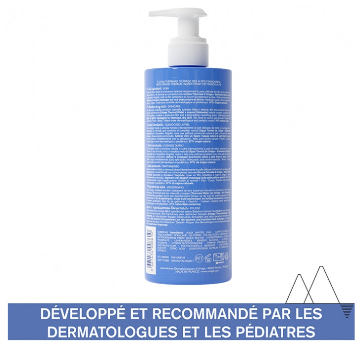 Uriage Bébé Uriage Bebe 1 St Moisturising Milk Face And Body 500ml (16.91fl oz)