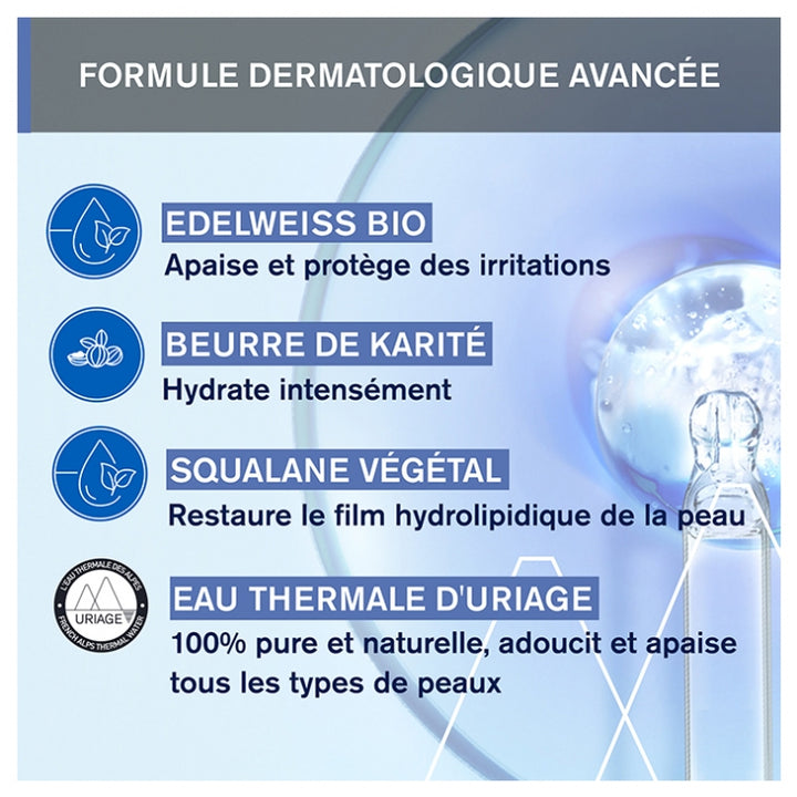 Uriage Bébé Uriage Bebe 1 St Moisturising Milk Face And Body 500ml (16.91fl oz)