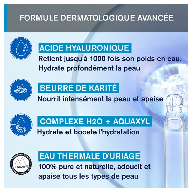 Uriage Eau Thermale Rich Water Cream 40ml (1.35 fl oz)