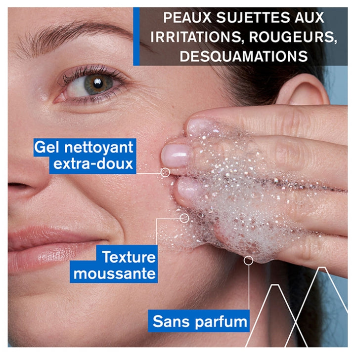 Uriage D.S. Gel moussant régulateur pour peaux irritées 150ml