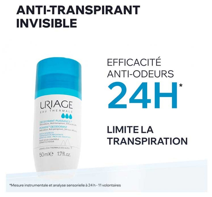 Uriage Power3 Deodorant Sensitive Skin