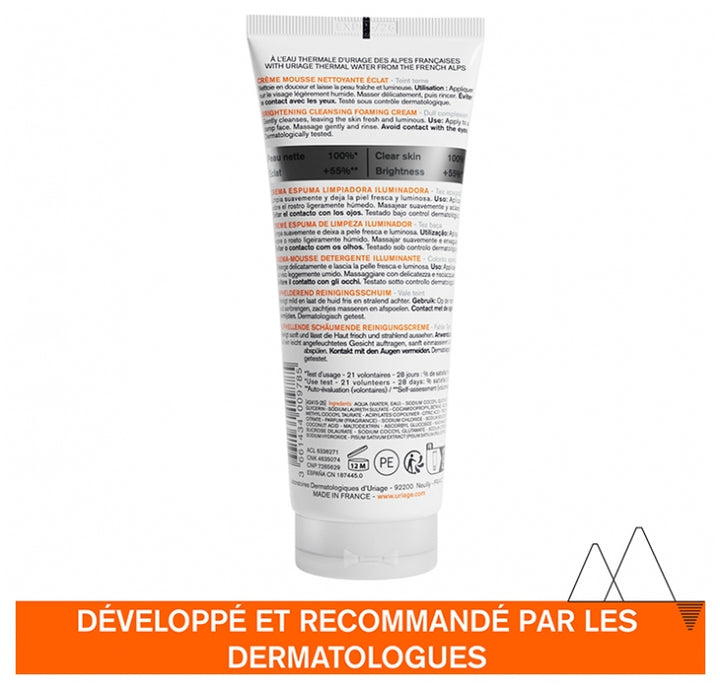 Uriage Depiderm Radiance Creamy Foam Cleanser 100ml (3.38fl oz)