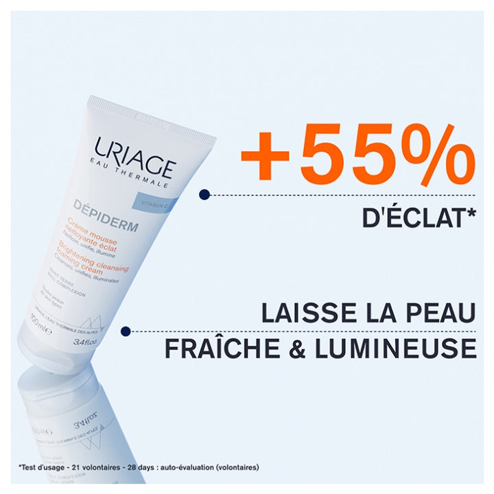 Uriage Depiderm Radiance Creamy Foam Cleanser 100ml (3.38fl oz)