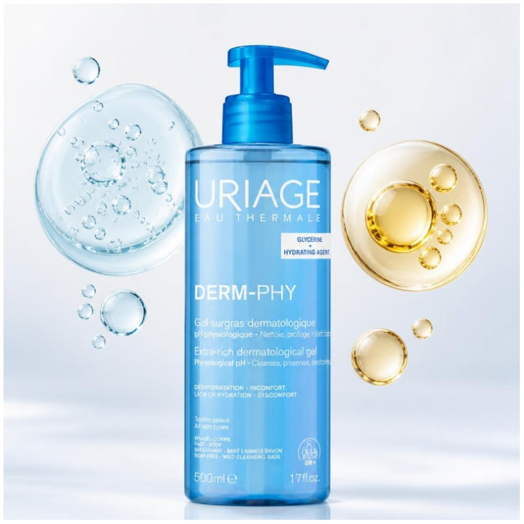 Uriage Hygiene جل استحمام فائق التغذية للبشرة الحساسة 500ml