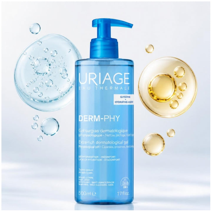 Uriage Hygiene جل استحمام فائق التغذية للبشرة الحساسة 500ml
