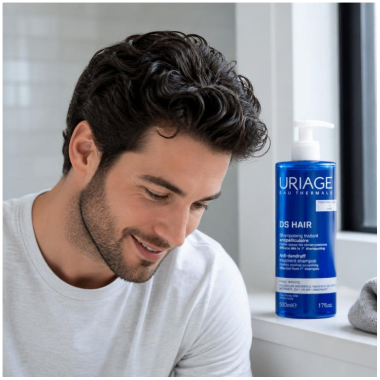 Uriage D.S Anti-dandruff treatment shampoo 500ml (16.91fl oz)