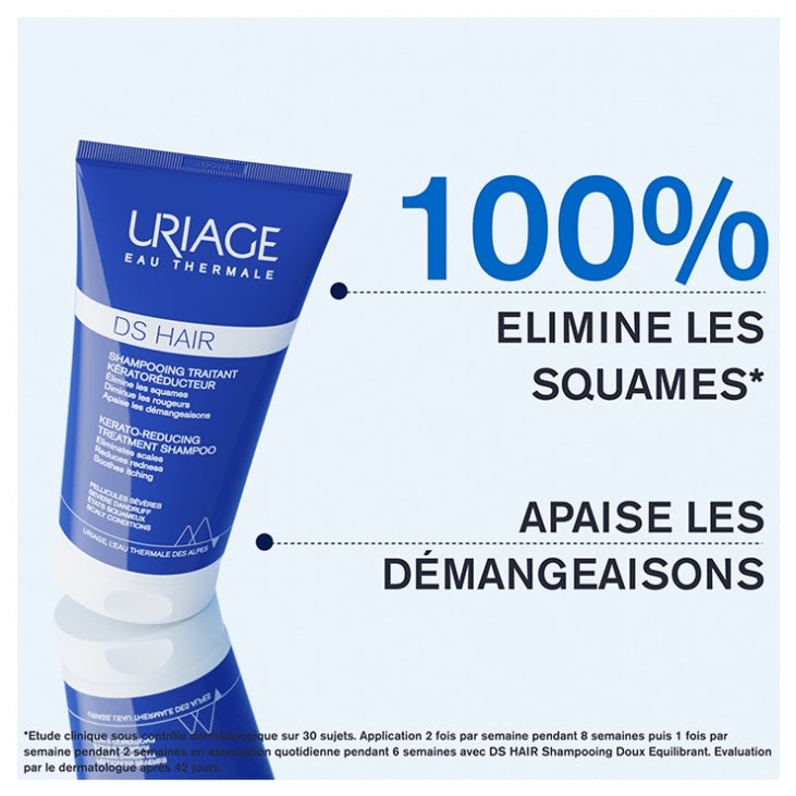 Uriage D.S. Hair Kerato-Reducing Treatment Shampoo 150ml (5.07fl oz)