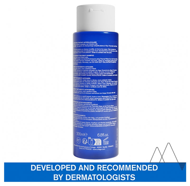 Uriage D.S. Hair Anti-Dandruff Treatment Shampoo 200ml (6.76fl oz)