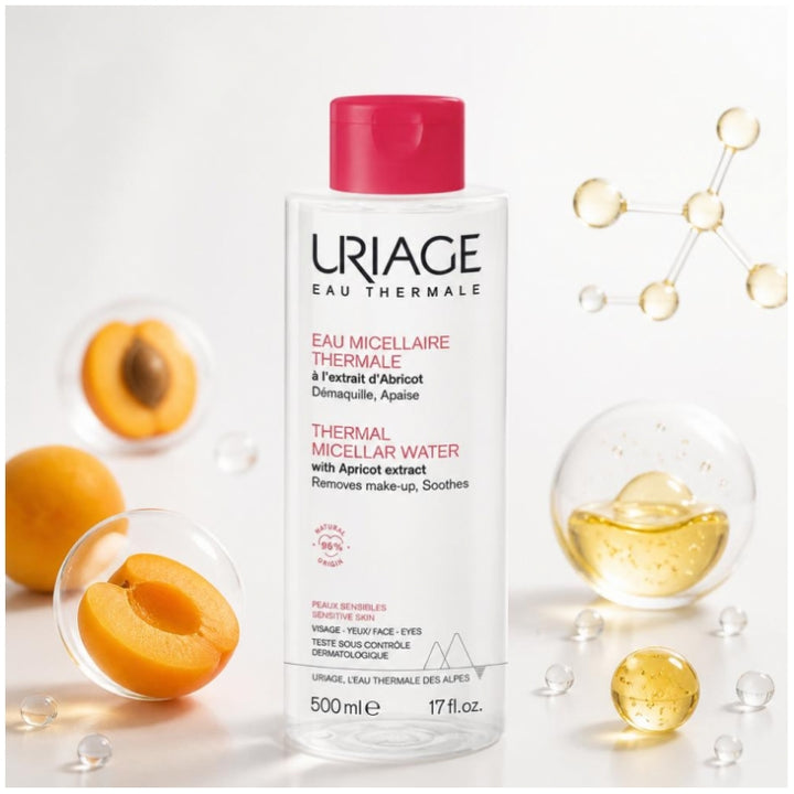 Uriage Thermal Micellar Water for Sensitive Skin 500ml (16.90fl oz)