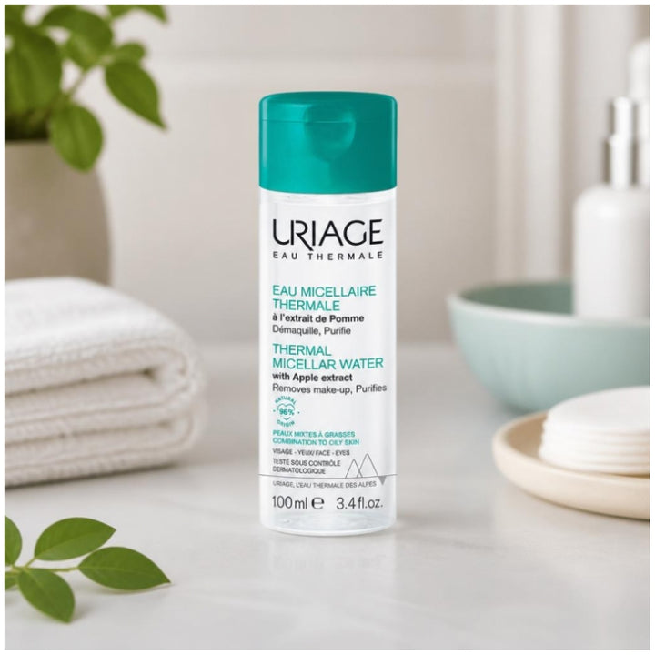 Uriage Thermal Water for Face and Eyes Combination to Oily Skin 100ml (3.38fl oz)