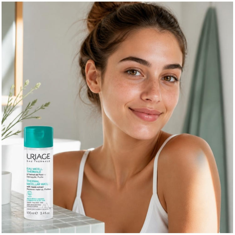 Uriage Thermal Water for Face and Eyes Combination to Oily Skin 100ml (3.38fl oz)
