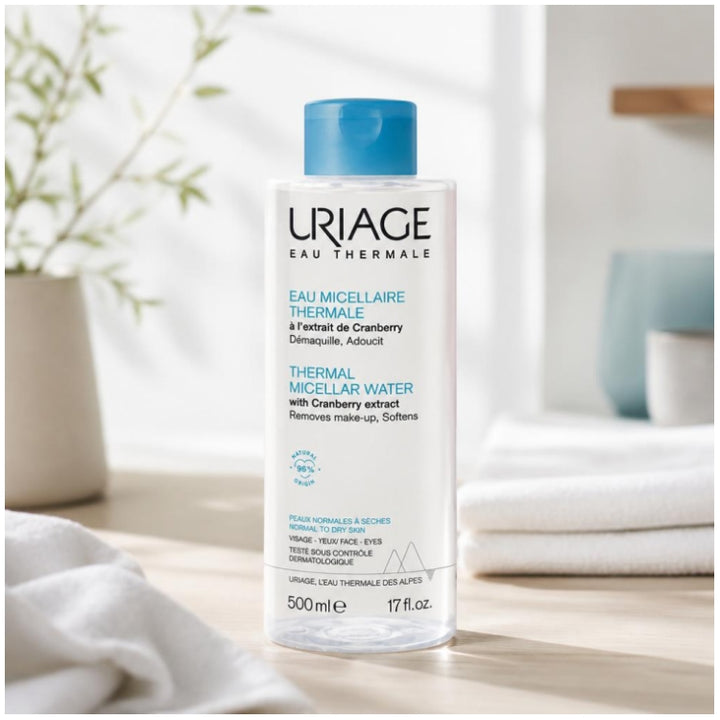 Uriage Thermal Agua Micelar para Piel Normal a Seca 500ml