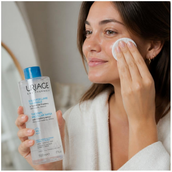 Uriage Thermal Agua Micelar para Piel Normal a Seca 500ml