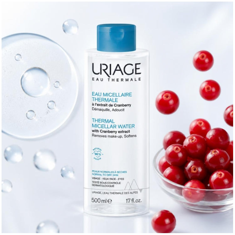 Uriage Thermal Agua Micelar para Piel Normal a Seca 500ml