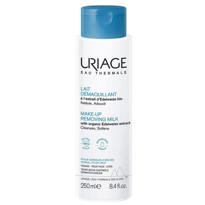 Uriage Facial Hygiene Cleansing Milk Normal To Dry Skins 250ml (8.45fl oz) - FrenchBeautyHub