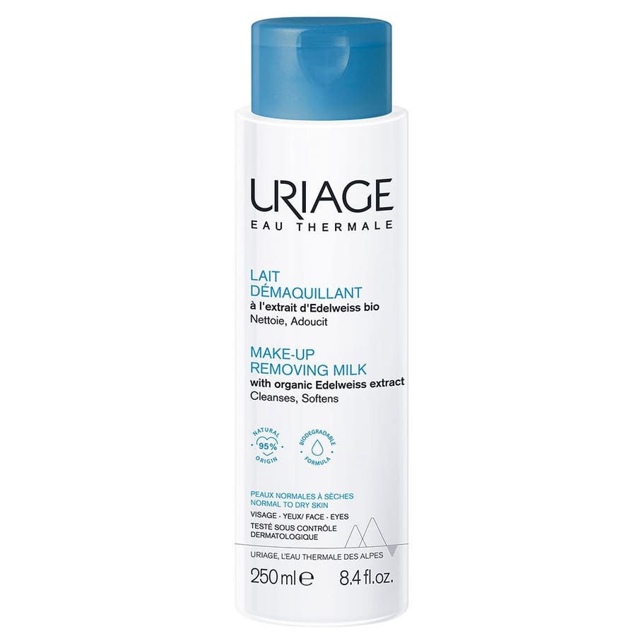 Uriage Facial Hygiene Cleansing Milk Normal To Dry Skins 250ml (8.45fl oz) - FrenchBeautyHub