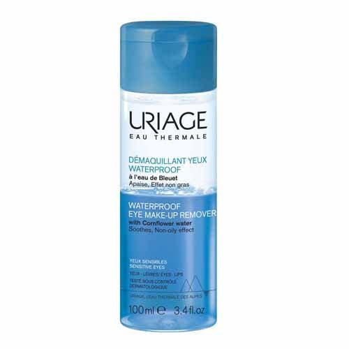 Uriage Facial Hygiene Waterproof Eye Makeup Remover 100ml (3.38fl oz) - FrenchBeautyHub