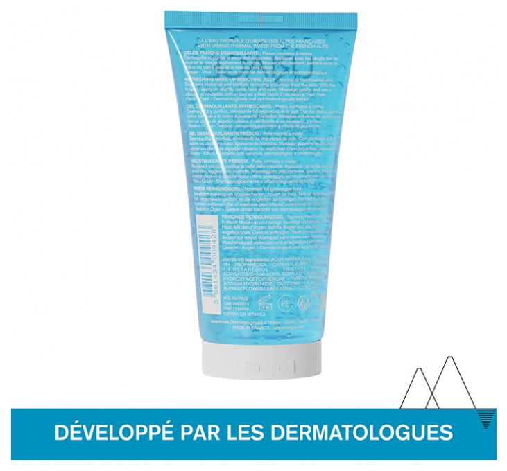 Uriage Fresh جل منظف للوجه والعينين 150ml