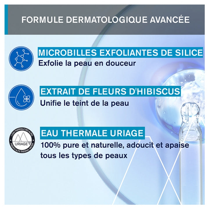 Uriage Gentle Exfoliating Gel Face Scrub 50ml (1.69 fl oz)