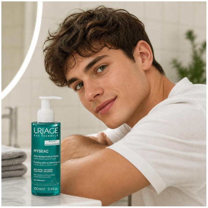 Uriage Hyseac Purifying Oil for Oily and Acne-Prone Skin 100ml (3.38fl oz)