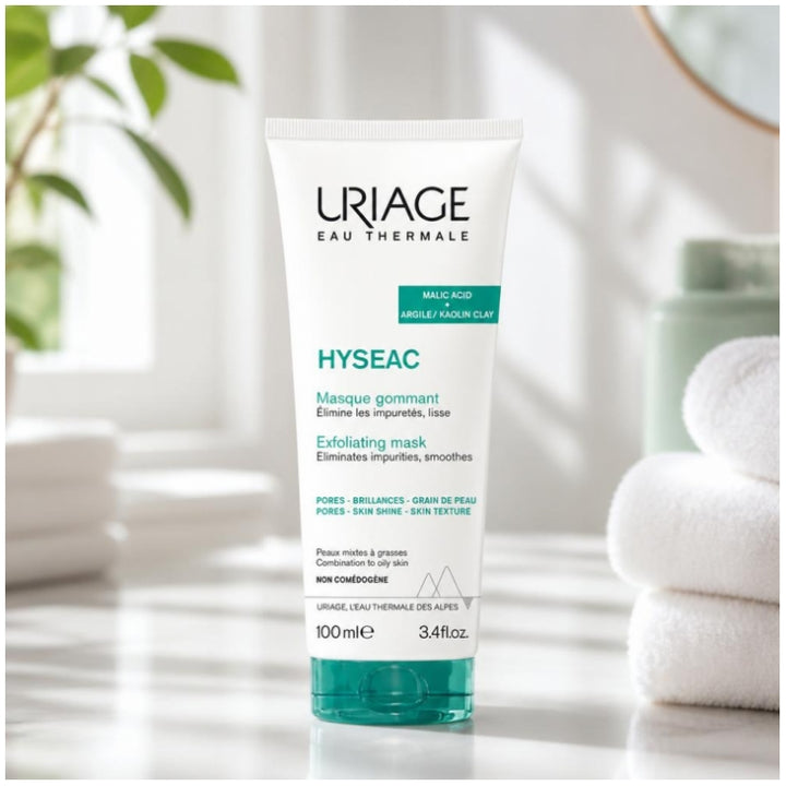 Uriage Hyseac Exfoliating Mask for Combination to Oily Skin 100ml (3.38fl oz)