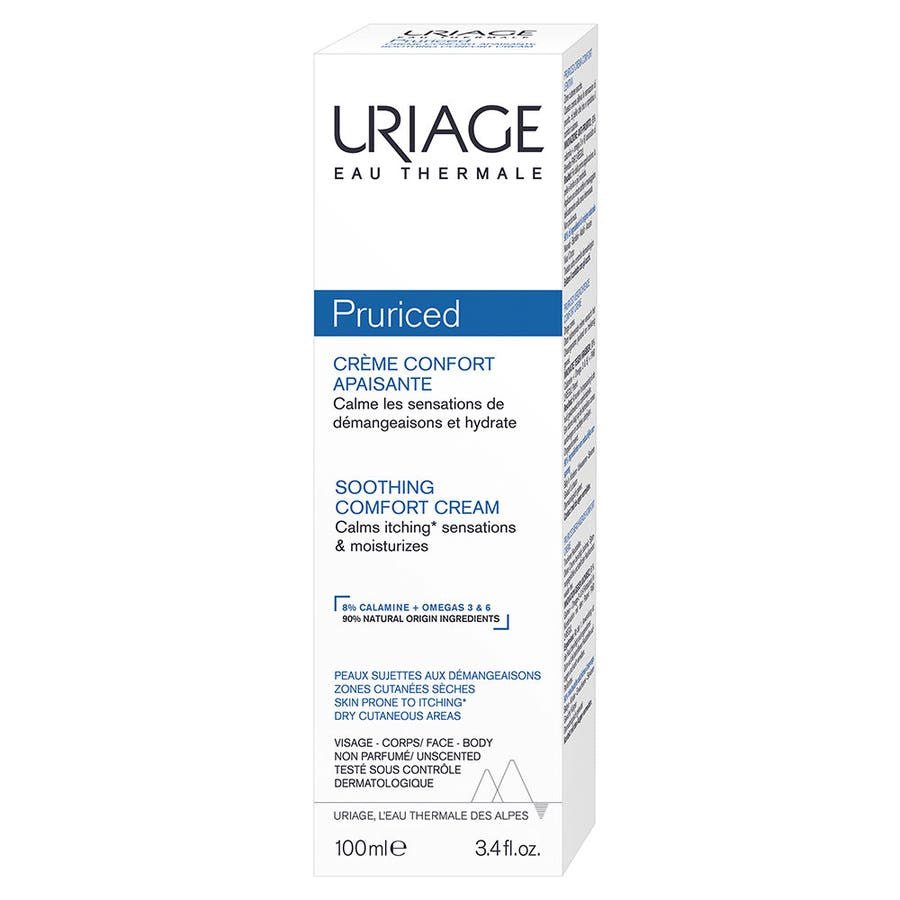 Uriage Pruriced Soothing Comfort Cream 100ml (3.4fl oz) - FrenchBeautyHub