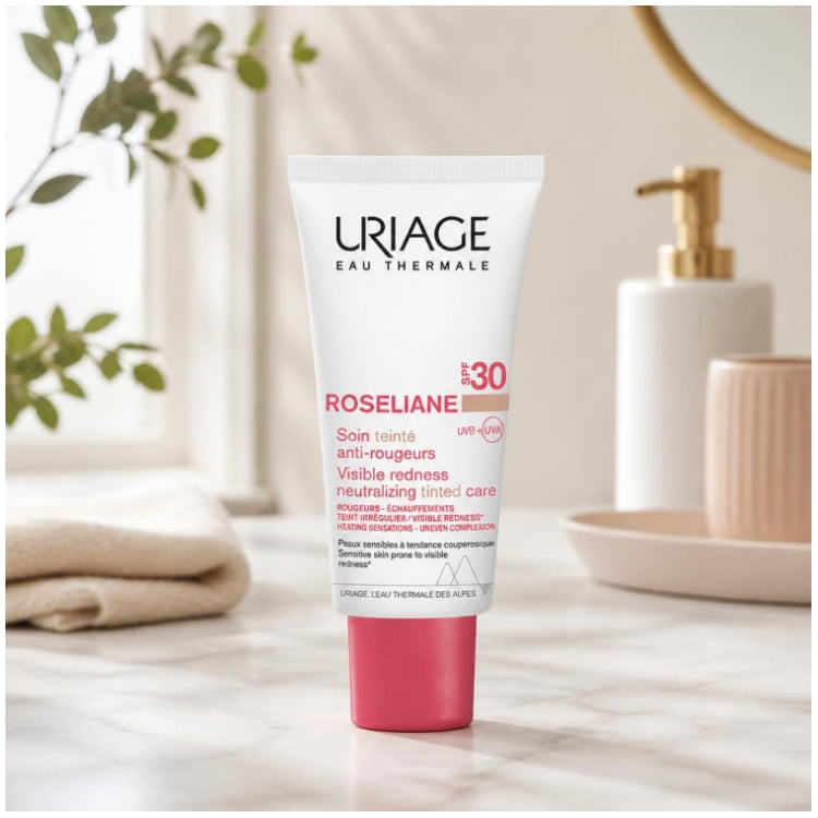 Uriage Roseliane CC Cream SPF30 Sensitive Skin Prone To Redness 40ml (1.35fl oz)