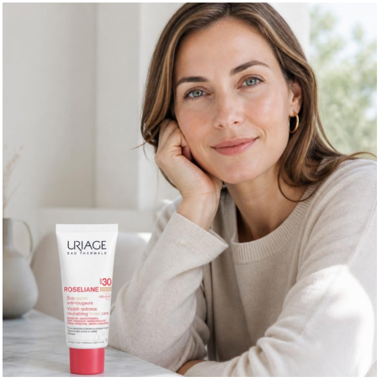 Uriage Roseliane CC Cream SPF30 Sensitive Skin Prone To Redness 40ml (1.35fl oz)