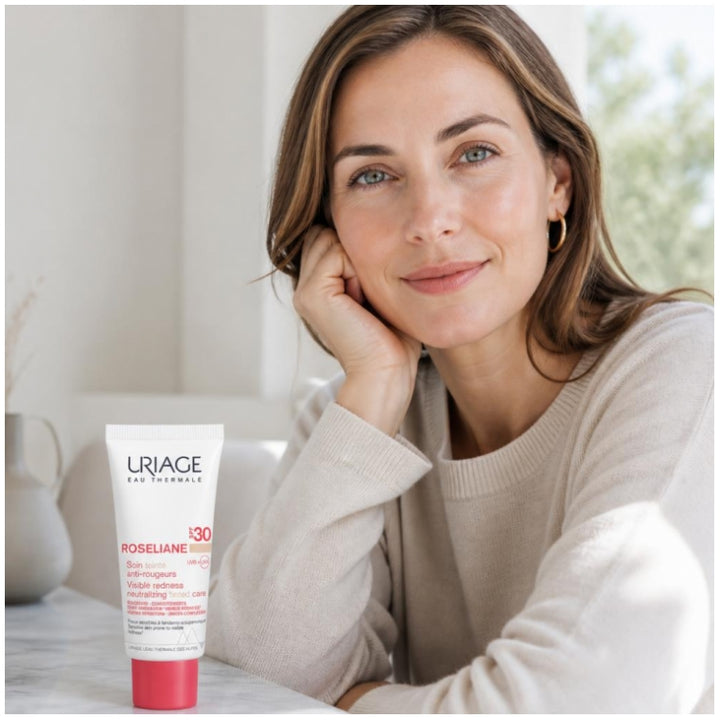 Uriage Roseliane CC Cream SPF30 Sensitive Skin Prone To Redness 40ml (1.35fl oz)