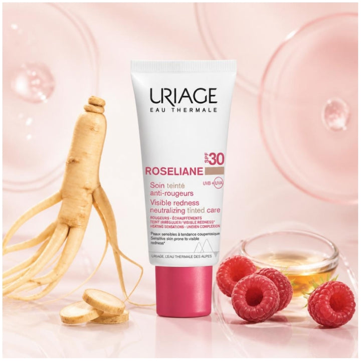 Uriage Roseliane CC Cream SPF30 Sensitive Skin Prone To Redness 40ml (1.35fl oz)