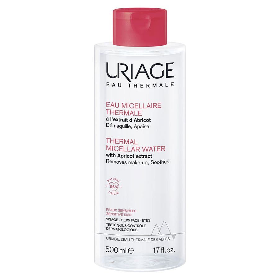 Uriage Thermal Micellar Water for Sensitive Skin 500ml (16.90fl oz) - FrenchBeautyHub
