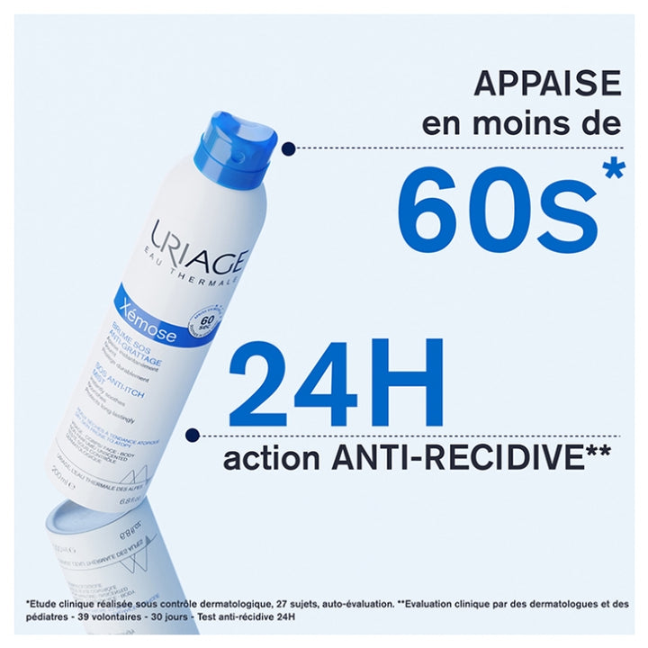 Uriage Xémose C8+ Bruma SOS calmante antipicor para piel muy seca con tendencia atópica 200ml