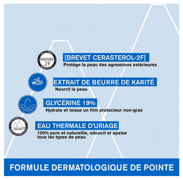 Uriage Xemose زيت منظف مهدئ