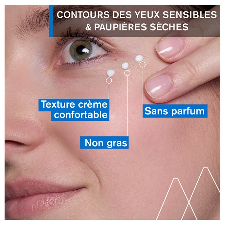 Uriage Xémose C8+ Eye Contour Soothing Cream Peaux très sèches 15ml (0.51 fl oz)