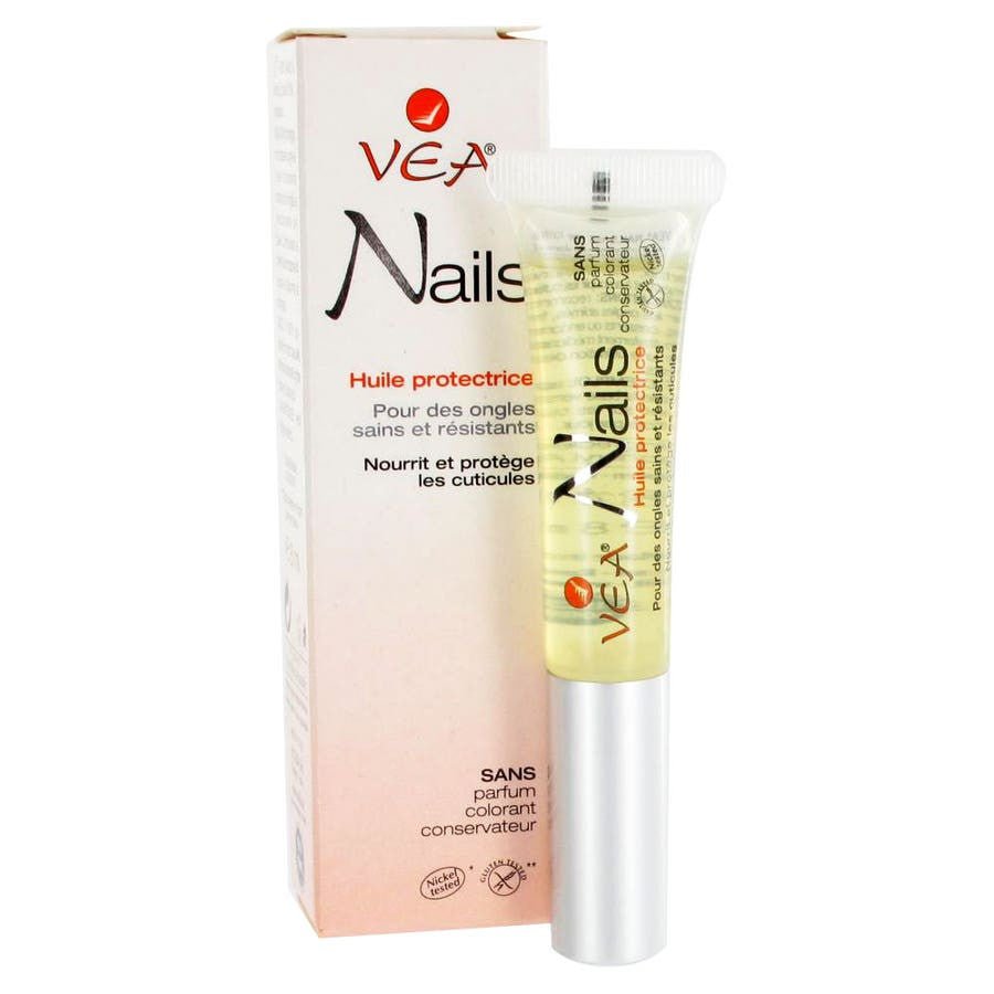 Vea Nails Protective Oil 8ml (0.27 fl oz) for Healthy and Resistant Nails - FrenchBeautyHub
