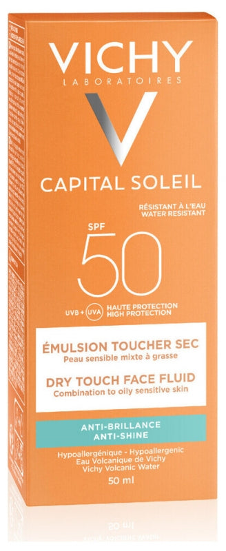 Vichy Capital Soleil Mattifying Face Fluid Dry Touch SPF50 50ml (1.69fl oz)