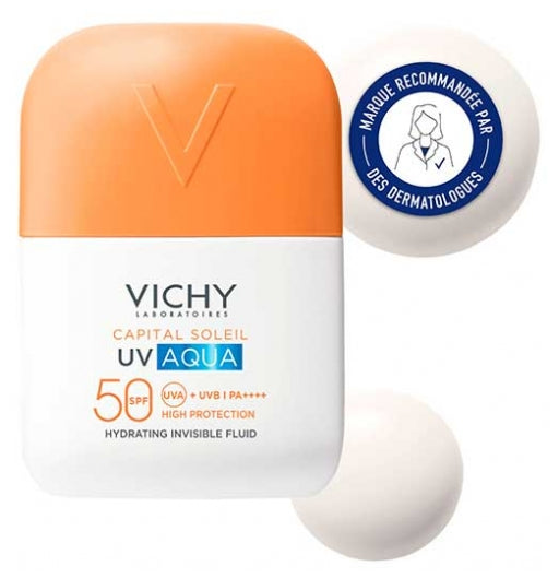 Vichy Capital Soleil UV Aqua Invisible سائل مرطب للوجه SPF50 50ml
