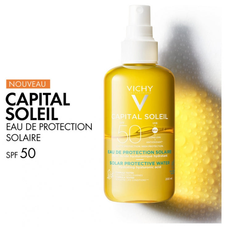 Vichy Capital Soleil Agua Solar Protectora Hidratante SPF50 200ml