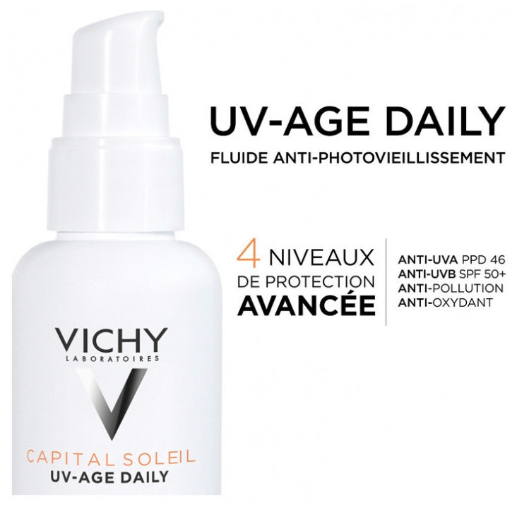 Vichy Capital Soleil Uv Age Daily Fluide Anti-Âge 40ml
