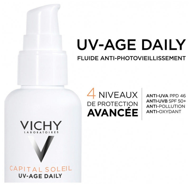 Vichy Capital Soleil Uv Age Daily Fluide Anti-Âge 40ml