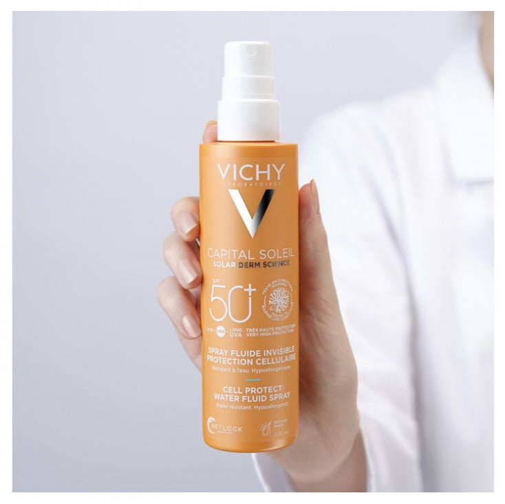 Vichy Capital Soleil Invisible Fluid Spray SPF50+ 200ml (6.76fl oz)