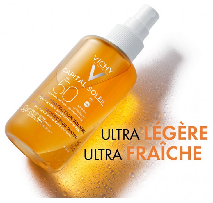 Vichy Capital Soleil SPF50+ Solar Protective Water 200ml (6,76fl oz)