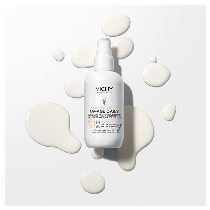 Vichy Capital Soleil UV-Age Daily Fluido antifotoenvejecimiento SPF50+ 80ml