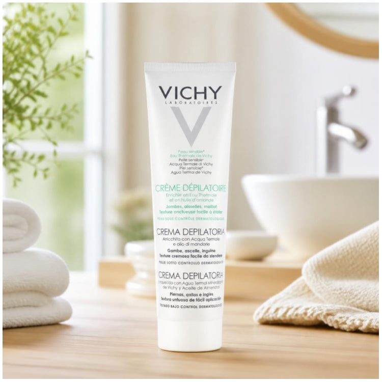 Vichy Epilation Dermo-Tolerant Enthaarungscreme mit Thermalwasser für empfindliche Haut 150ml
