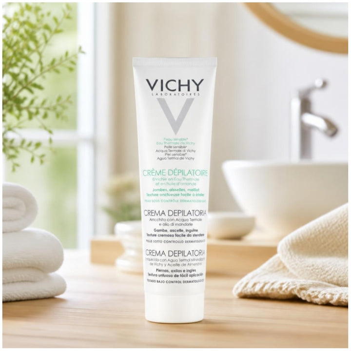 Vichy Epilation Dermo-Tolerant Enthaarungscreme mit Thermalwasser für empfindliche Haut 150ml