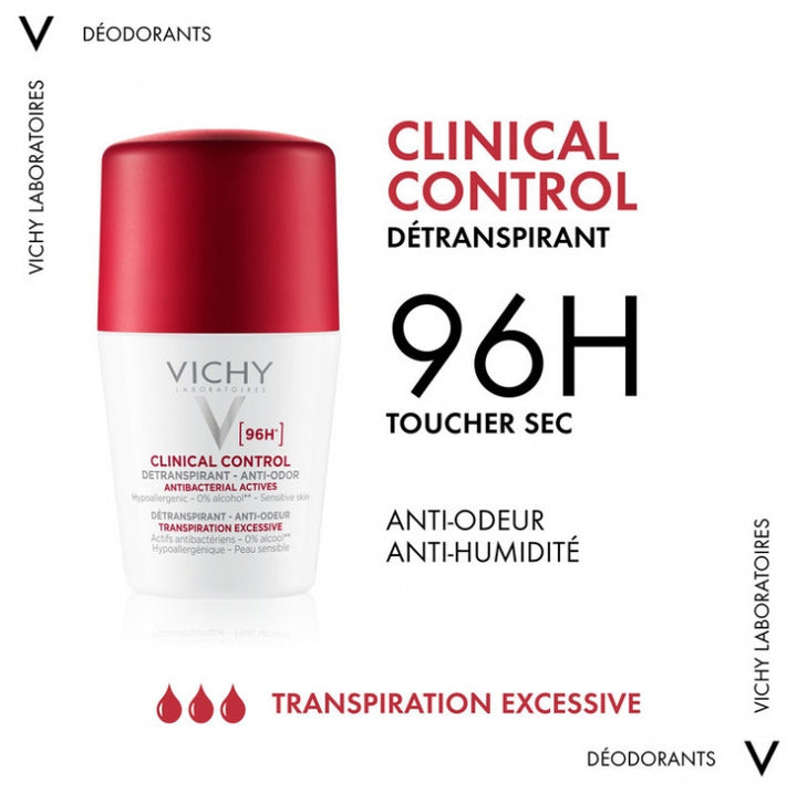 Vichy Anti-odour Desodorante antitranspirante para la transpiración excesiva