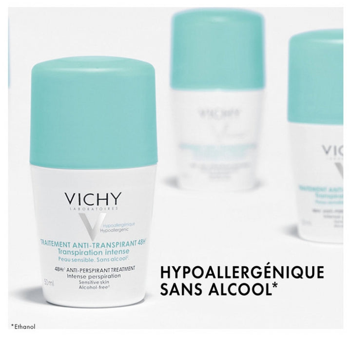 Vichy Deodorant Anti-Perspirant Treatment 48H for Intense Perspiration 50ml