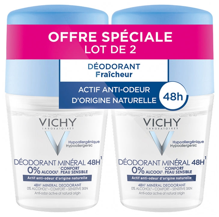 Vichy Mineral Deodorant Roll-on 48hr