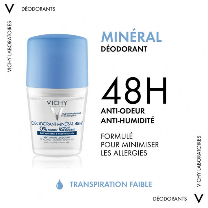 Vichy Mineral Déodorant Roll-on 48h